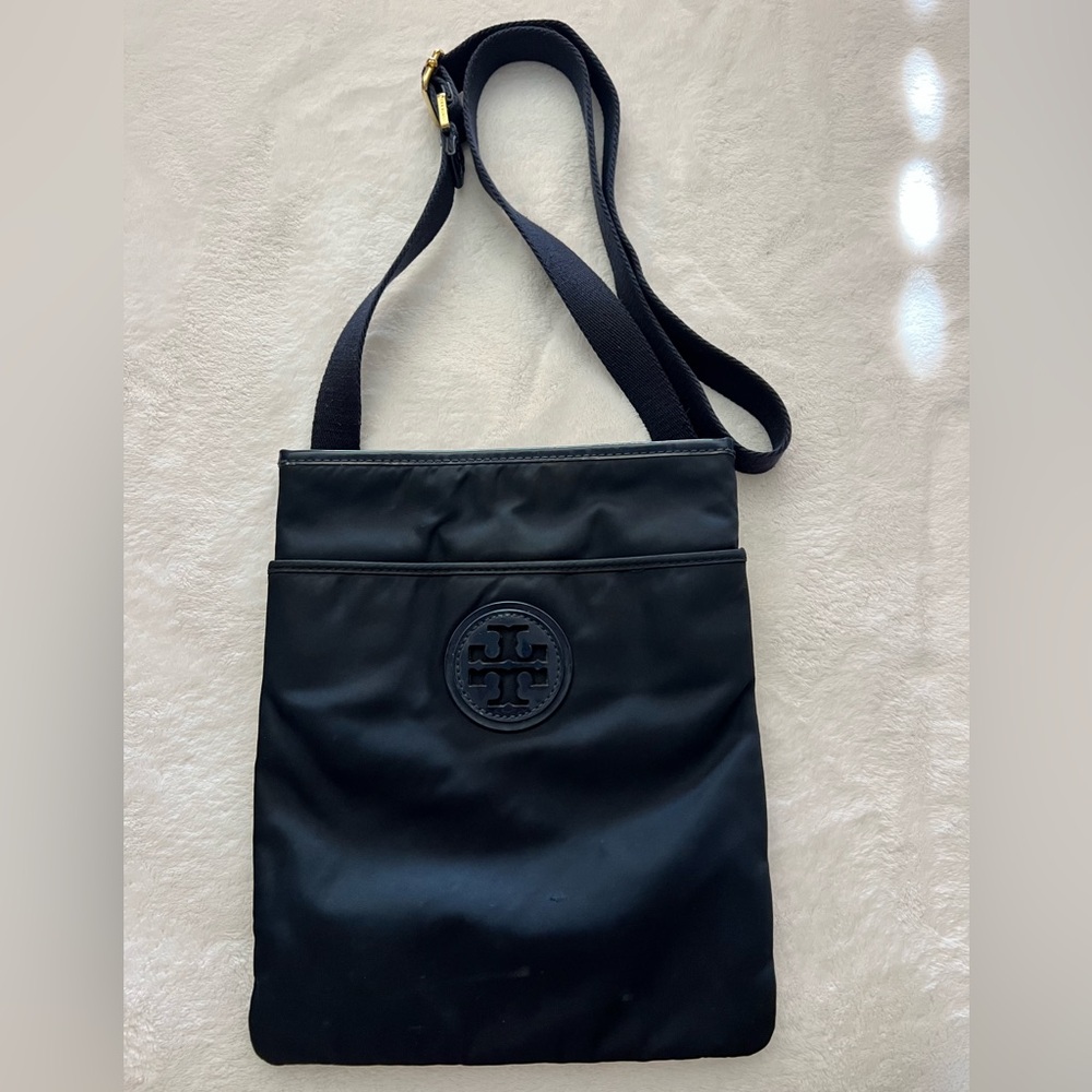 Tory Burch Navy Blue Crossbody Purse